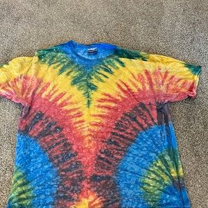 Vintage/Y2K Oversized tie-dye t-shirt